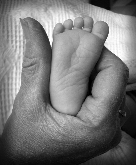Baby feet