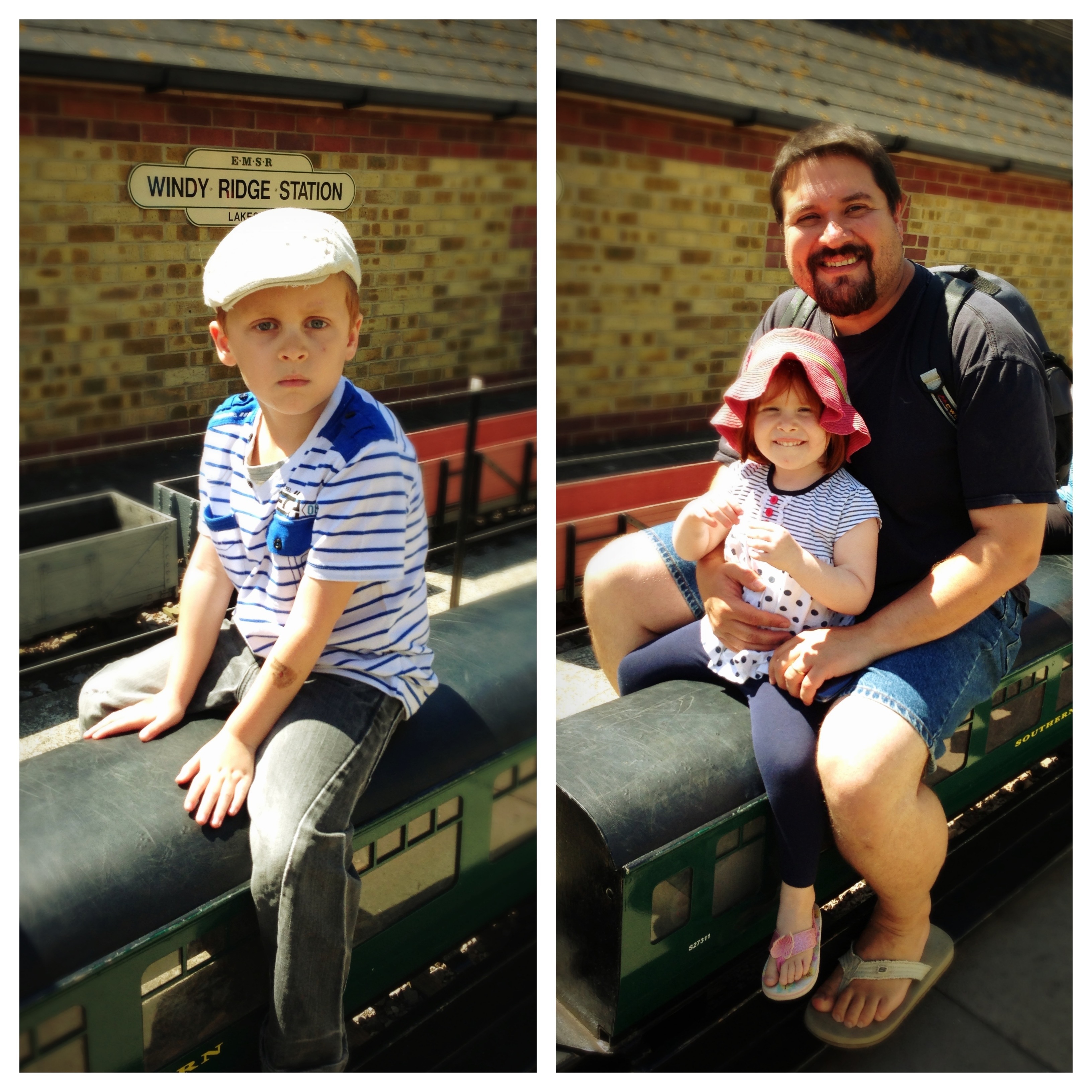 Eastbourne miniature steam railway park